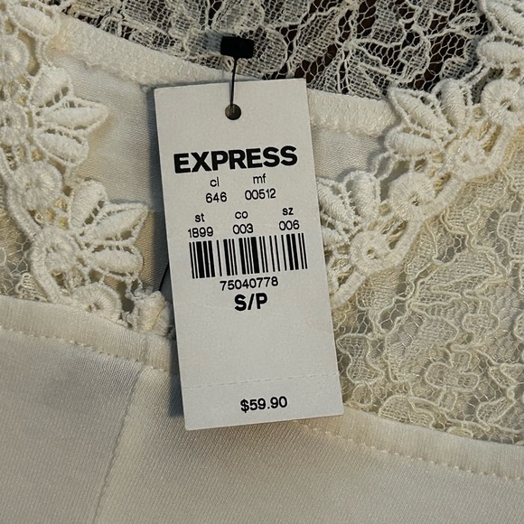 NWT Express Lace Blouse sz S - Picture 5 of 11